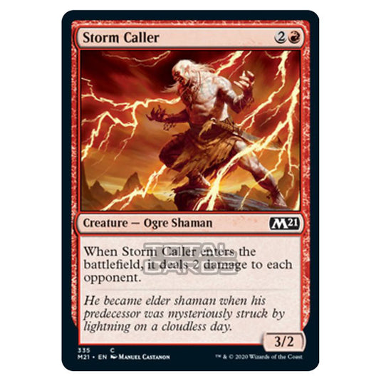 Magic The Gathering - Core Set 2021 - Storm Caller - 335/274