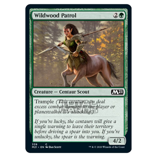 Magic The Gathering - Core Set 2021 - Wildwood Patrol - 339/274