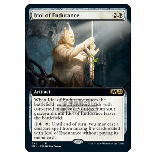 Magic The Gathering - Core Set 2021 - Idol of Endurance - 342/274