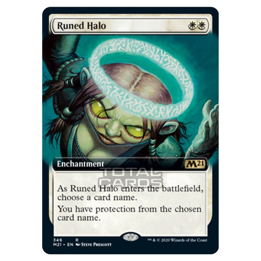 Magic The Gathering - Core Set 2021 - Runed Halo - 346/274