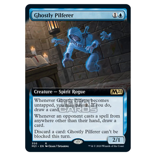 Magic The Gathering - Core Set 2021 - Ghostly Pilferer - 350/274