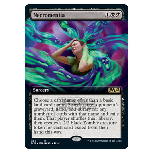 Magic The Gathering - Core Set 2021 - Necromentia - 359/274