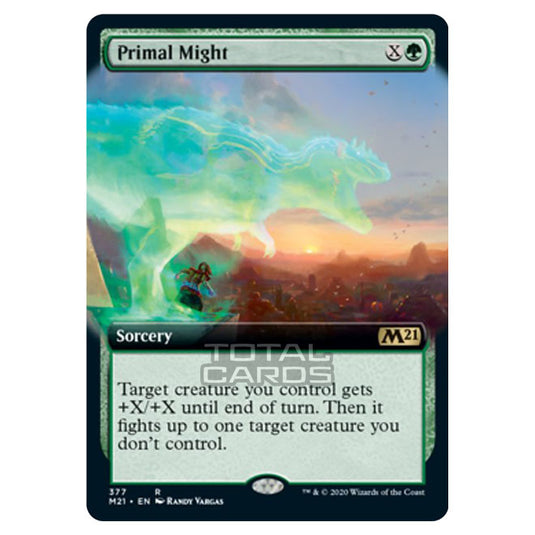 Magic The Gathering - Core Set 2021 - Primal Might - 377/274