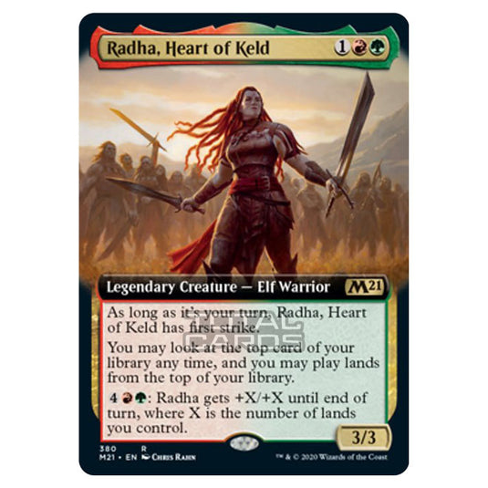 Magic The Gathering - Core Set 2021 - Radha, Heart of Keld - 380/274