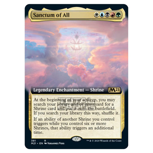 Magic The Gathering - Core Set 2021 - Sanctum of All - 381/274