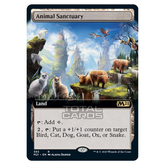 Magic The Gathering - Core Set 2021 - Animal Sanctuary - 385/274