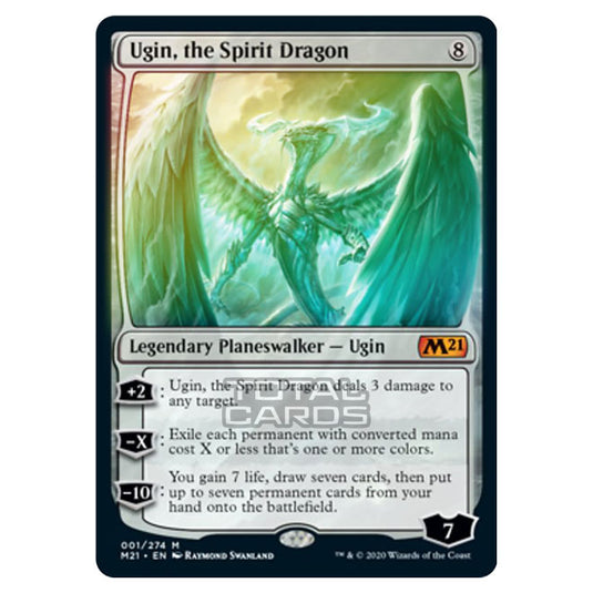 Magic The Gathering - Core Set 2021 - Ugin, the Spirit Dragon - 1/274 (Foil)