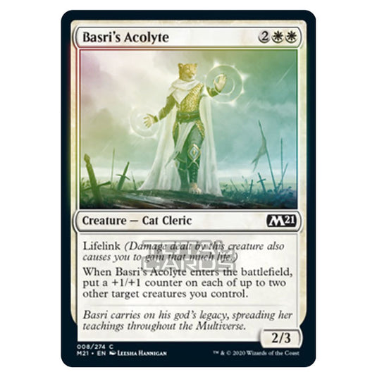 Magic The Gathering - Core Set 2021 - Basri's Acolyte - 8/274 (Foil)