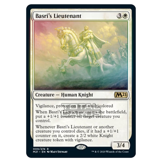 Magic The Gathering - Core Set 2021 - Basri's Lieutenant - 9/274 (Foil)