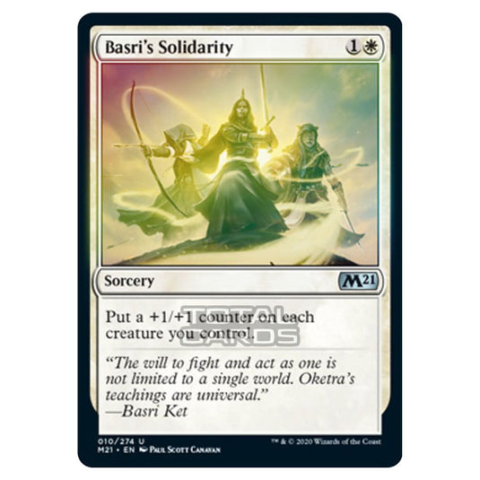 Magic The Gathering - Core Set 2021 - Basri's Solidarity - 10/274 (Foil)