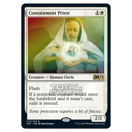 Magic The Gathering - Core Set 2021 - Containment Priest - 13/274 (Foil)