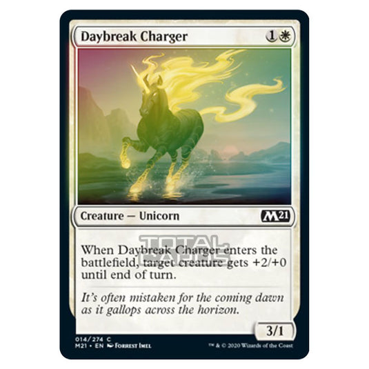 Magic The Gathering - Core Set 2021 - Daybreak Charger - 14/274 (Foil)