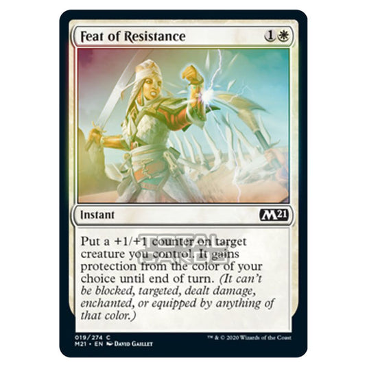 Magic The Gathering - Core Set 2021 - Feat of Resistance - 19/274 (Foil)