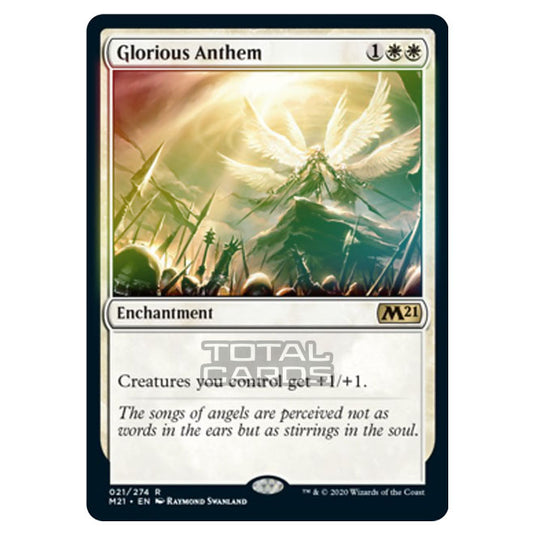 Magic The Gathering - Core Set 2021 - Glorious Anthem - 21/274 (Foil)