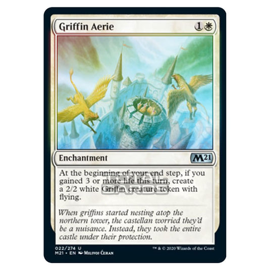 Magic The Gathering - Core Set 2021 - Griffin Aerie - 22/274 (Foil)