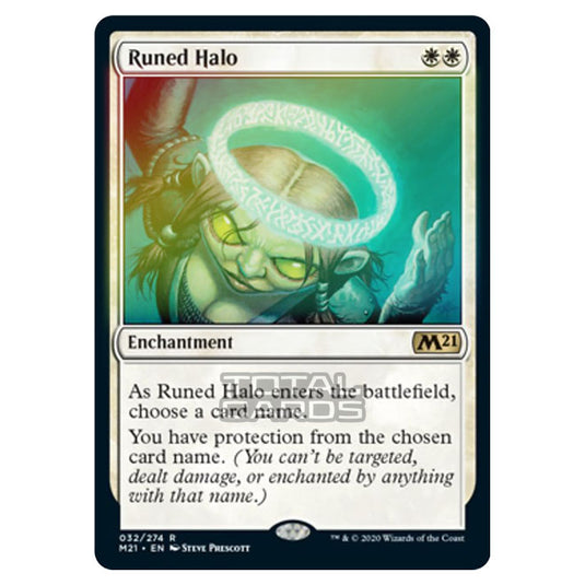 Magic The Gathering - Core Set 2021 - Runed Halo - 32/274 (Foil)