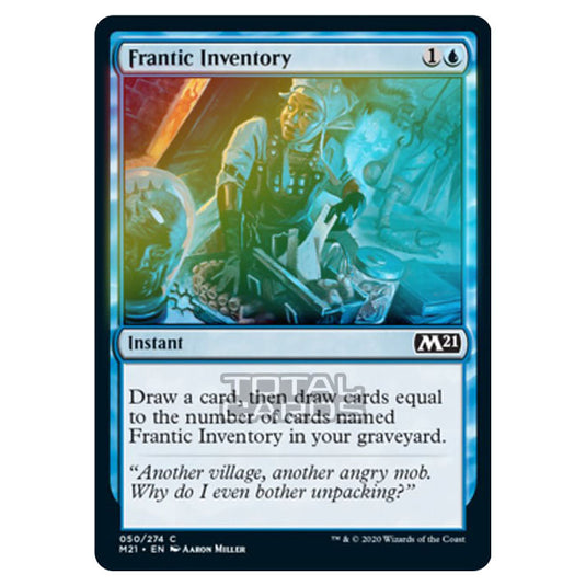 Magic The Gathering - Core Set 2021 - Frantic Inventory - 50/274 (Foil)