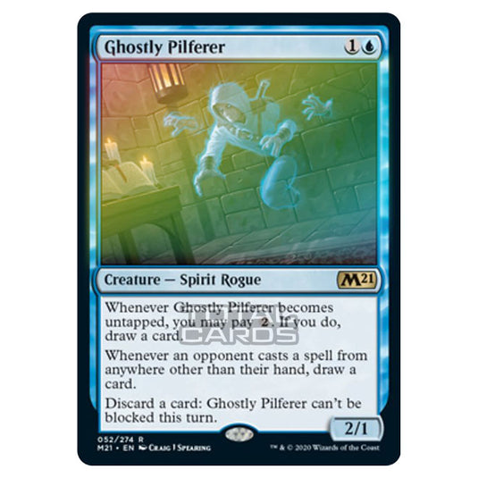 Magic The Gathering - Core Set 2021 - Ghostly Pilferer - 52/274 (Foil)