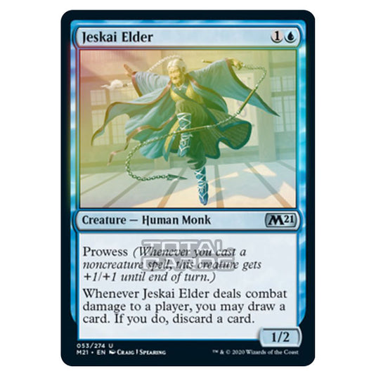 Magic The Gathering - Core Set 2021 - Jeskai Elder - 53/274 (Foil)