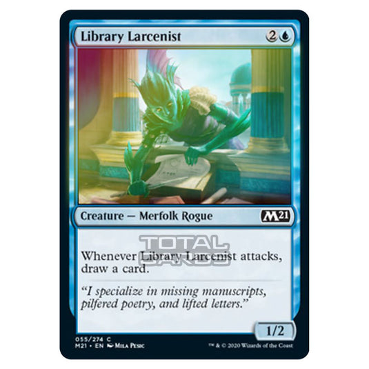 Magic The Gathering - Core Set 2021 - Library Larcenist - 55/274 (Foil)