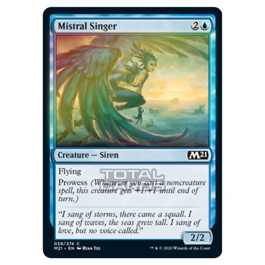 Magic The Gathering - Core Set 2021 - Mistral Singer - 58/274 (Foil)