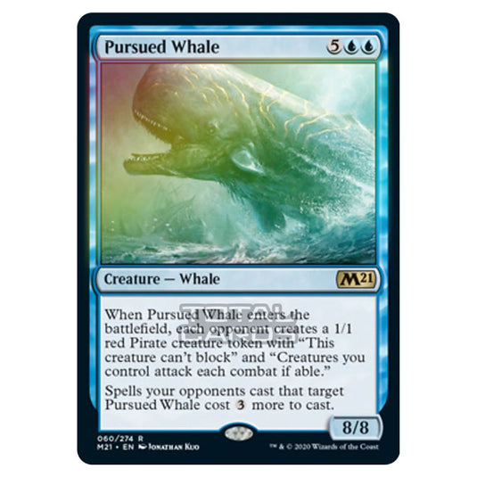 Magic The Gathering - Core Set 2021 - Pursued Whale - 60/274 (Foil)