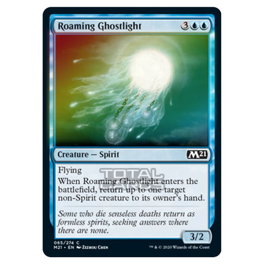 Magic The Gathering - Core Set 2021 - Roaming Ghostlight - 65/274 (Foil)