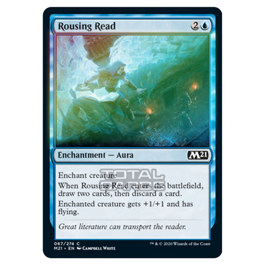 Magic The Gathering - Core Set 2021 - Rousing Read - 67/274 (Foil)