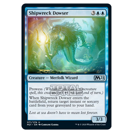 Magic The Gathering - Core Set 2021 - Shipwreck Dowser - 71/274 (Foil)