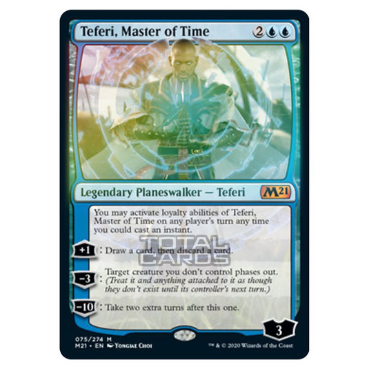 Magic The Gathering - Core Set 2021 - Teferi, Master of Time - 75/274 (Foil)