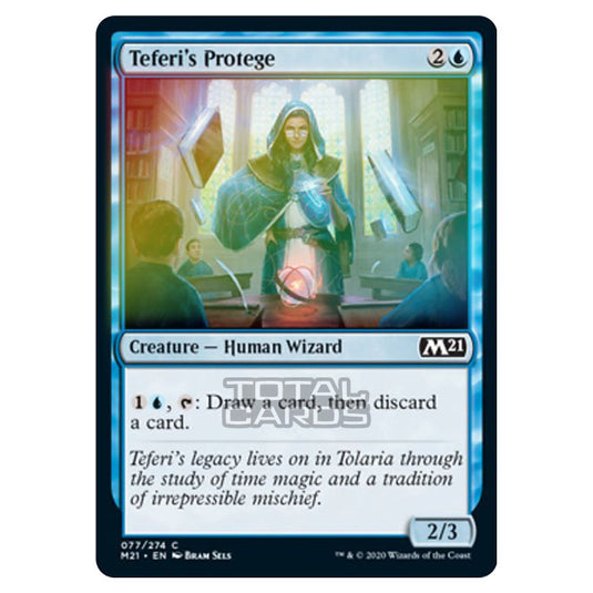 Magic The Gathering - Core Set 2021 - Teferi's Protege - 77/274 (Foil)