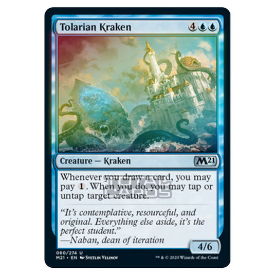 Magic The Gathering - Core Set 2021 - Tolarian Kraken - 80/274 (Foil)