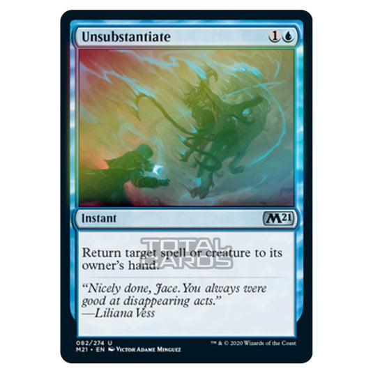 Magic The Gathering - Core Set 2021 - Unsubstantiate - 82/274 (Foil)