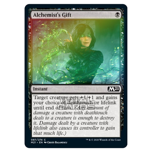 Magic The Gathering - Core Set 2021 - Alchemist's Gift - 87/274 (Foil)