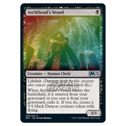 Magic The Gathering - Core Set 2021 - Archfiend's Vessel - 88/274 (Foil)