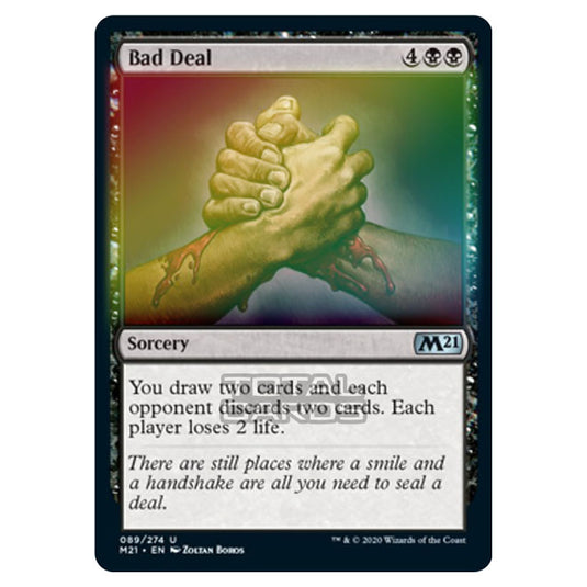 Magic The Gathering - Core Set 2021 - Bad Deal - 89/274 (Foil)