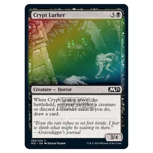 Magic The Gathering - Core Set 2021 - Crypt Lurker - 93/274 (Foil)