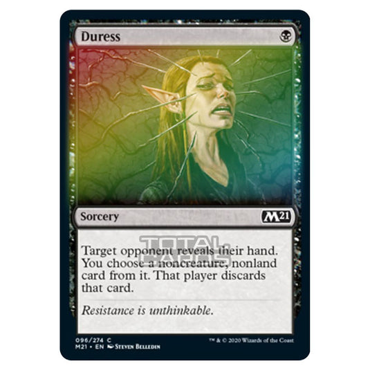 Magic The Gathering - Core Set 2021 - Duress - 96/274 (Foil)