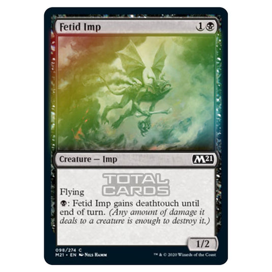 Magic The Gathering - Core Set 2021 - Fetid Imp - 98/274 (Foil)