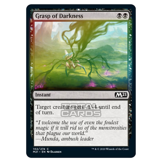 Magic The Gathering - Core Set 2021 - Grasp of Darkness - 102/274 (Foil)