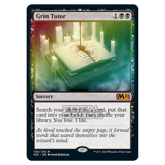 Magic The Gathering - Core Set 2021 - Grim Tutor - 103/274 (Foil)