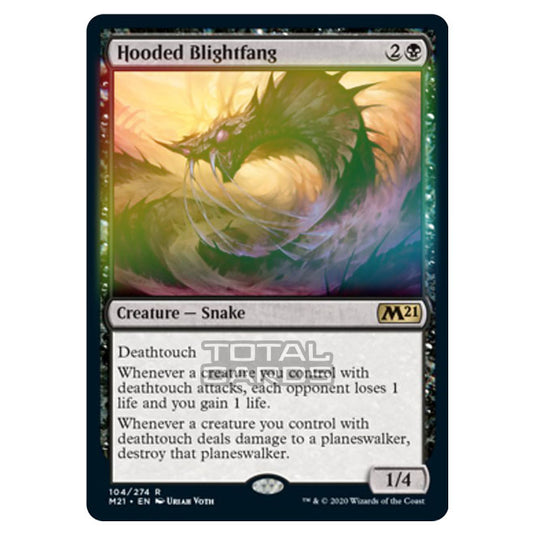 Magic The Gathering - Core Set 2021 - Hooded Blightfang - 104/274 (Foil)