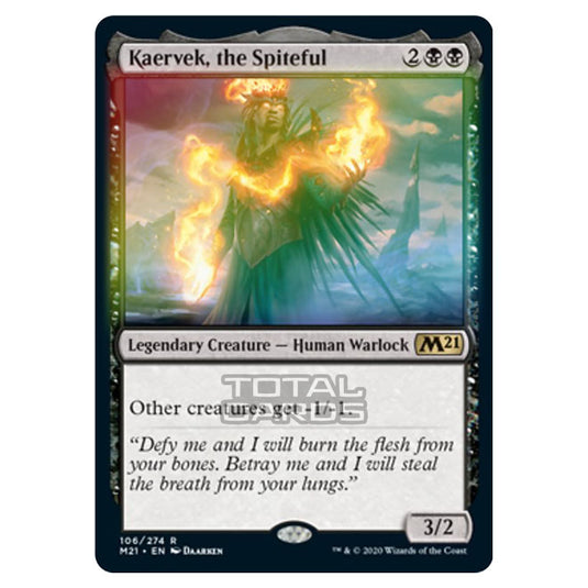 Magic The Gathering - Core Set 2021 - Kaervek, the Spiteful - 106/274 (Foil)