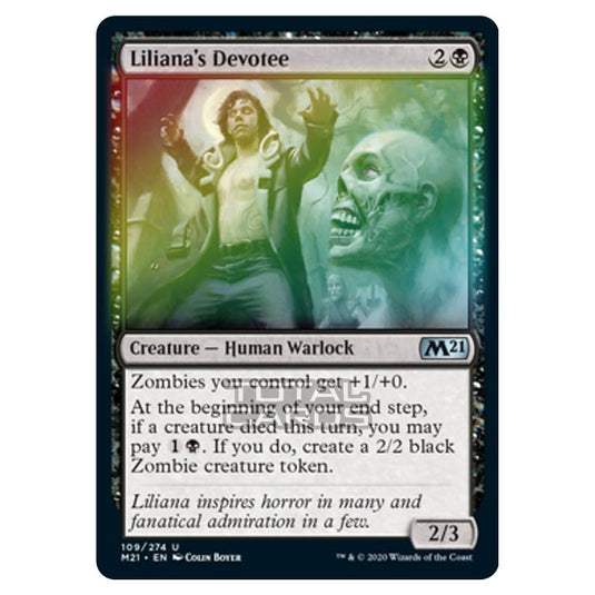 Magic The Gathering - Core Set 2021 - Liliana's Devotee - 109/274 (Foil)