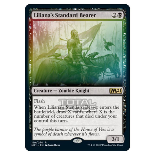 Magic The Gathering - Core Set 2021 - Liliana's Standard Bearer - 110/274 (Foil)