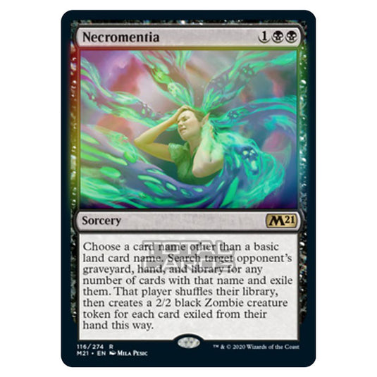 Magic The Gathering - Core Set 2021 - Necromentia - 116/274 (Foil)