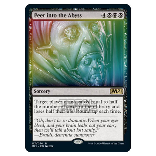 Magic The Gathering - Core Set 2021 - Peer into the Abyss - 117/274 (Foil)