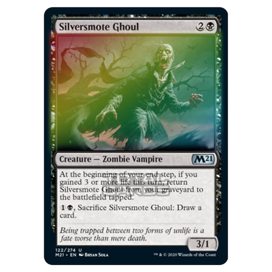 Magic The Gathering - Core Set 2021 - Silversmote Ghoul - 122/274 (Foil)