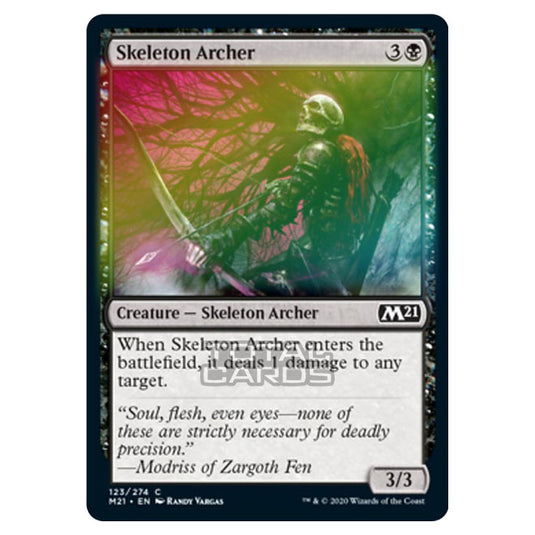 Magic The Gathering - Core Set 2021 - Skeleton Archer - 123/274 (Foil)