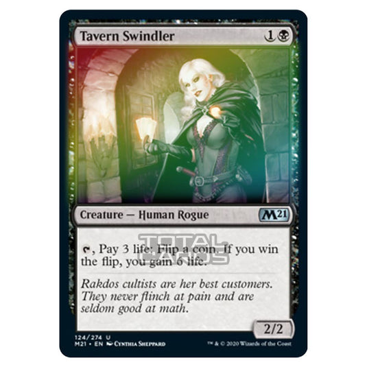 Magic The Gathering - Core Set 2021 - Tavern Swindler - 124/274 (Foil)